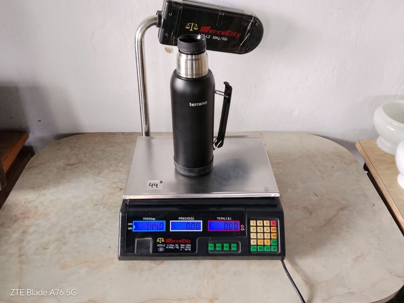 Balanza Digital Funcionando - Equipo de Medición Preciso - imagen 2