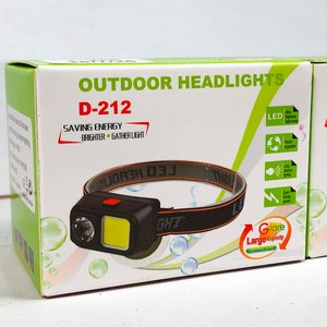 Dos Linternas Frontales LED Headline D-212 en Caja - imagen 3