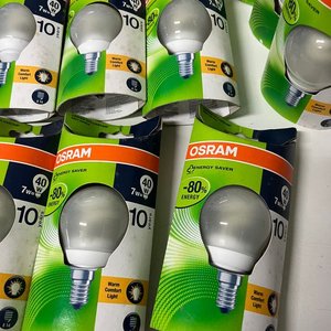 21 Lámparas Osram Duluxstar Mini Globe 7W E14 Luz Cálida - imagen 2