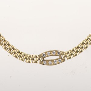 Gargantilla de Oro 18k con Circonias, Modelo Panther - imagen 2