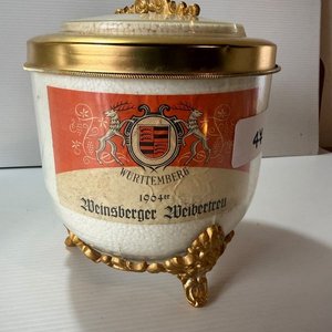 Jarra de Vidrio Labrado con Hielera Vintage - imagen 5