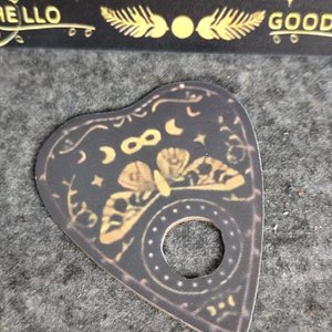Tabla Ouija de Madera Fina con Puntero Corazón - imagen 1