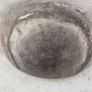 Antiguo Mortero de Mármol con Majadero de Madera - imagen 4