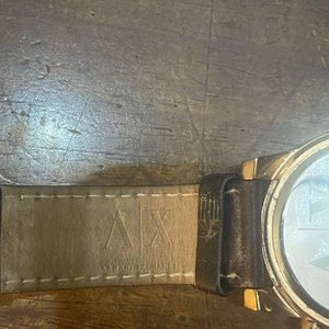 Reloj Armani Exchange AX2508 Cronógrafo Dorado y Azul para Hombre - imagen 7