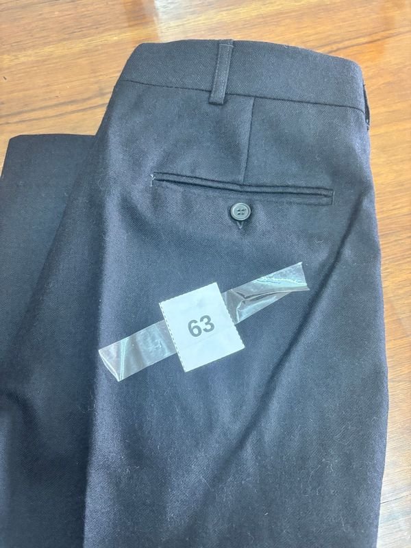 Pantalón de Vestir Negro Talle 44 Martellotti