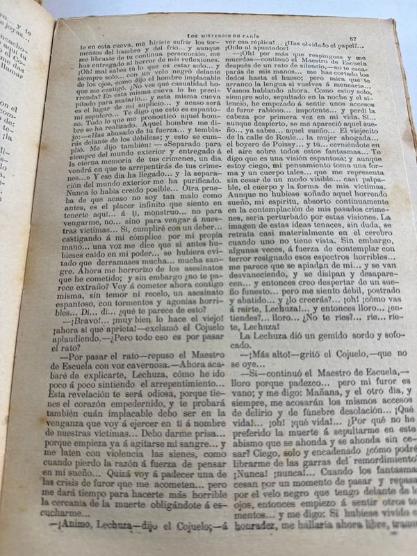 Libro antiguo de misterios de Paris - imagen 5