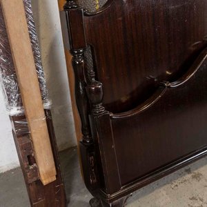Cama Inglesa Dos Plazas Completa con Detalles y Averías - imagen 2