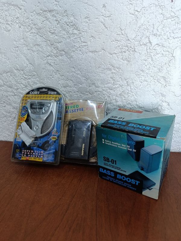 Discman y Estéreo en Excelente Estado
