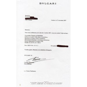 Reloj Bulgari Diagono 32mm Automático Oro 18k Caucho y Acero - imagen 9
