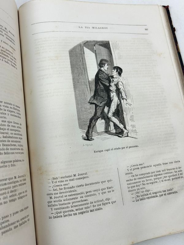 Novela con ilustraciones del siglo XIX - imagen 3