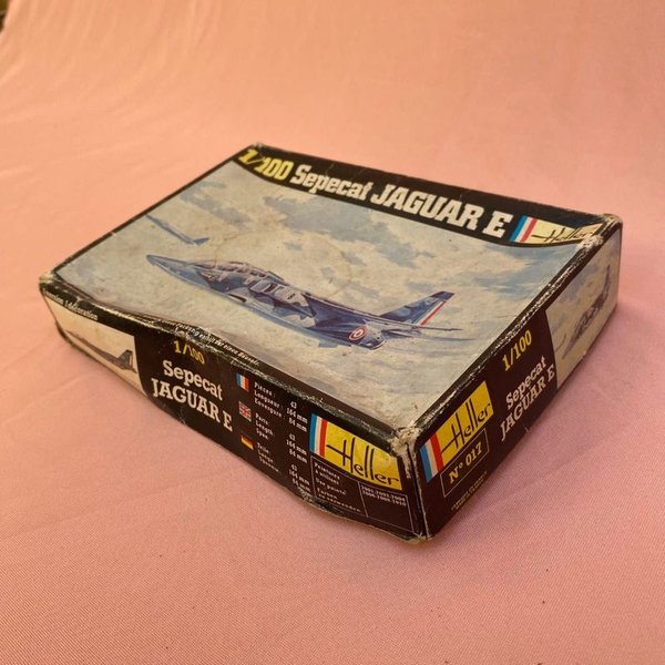 Kit de modelo a escala 1/100 del avión SEPECAT Jaguar E de Heller - imagen 4