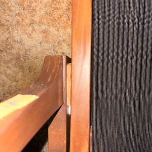 Set de 3 Poltronas de Exterior en Madera y Cuerda Náutica Negra - imagen 3