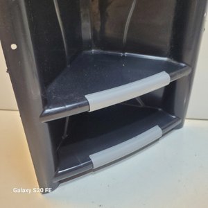 Estante Esquinero Organizador de Baño y Juego de Ducha de Mano con Manguera - imagen 4