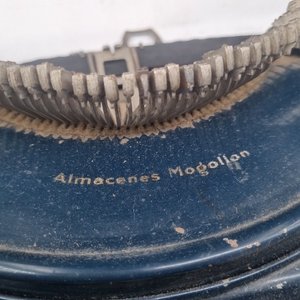 Máquina de Escribir Antigua Remington Azul - imagen 4