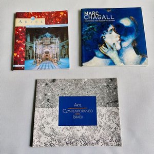Lote de Libros: Arte Contemporáneo Israelí, Marc Chagall y Revista Ariel - imagen 1