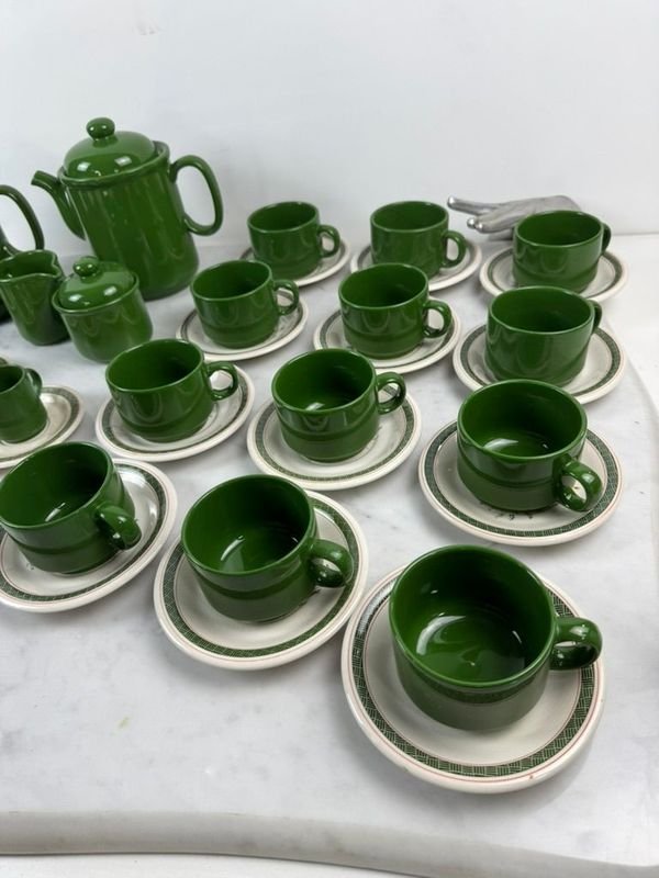 Juego de té y café en cerámica andina - imagen 5