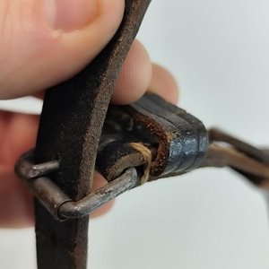 Correa de Cuero Multiuso para Equipo de Combate Alemán - Sellada 1941 - imagen 3