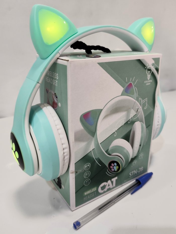 Auricular Vincha BT Recargable con Luces - imagen 2