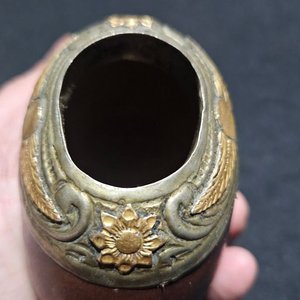 Lote siguiente: Mate Galleta de Calabaza con Detalles en Plata y Oro