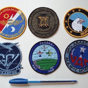 Lote de 6 Parches de Aviación Militar de Distintos Países (Incluye FAU) - imagen 1
