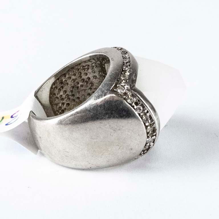 Anillo de plata con piedra preciosa - imagen 2