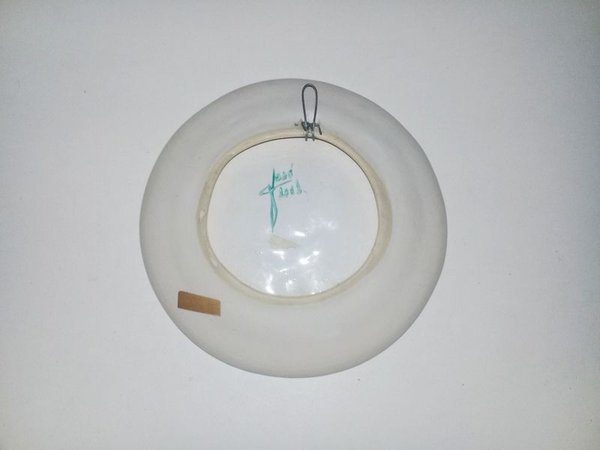 Plato de pared colgante decorativo en porcelana - imagen 2