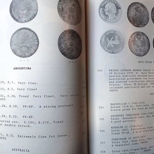 11 Catálogos de Subastas Numismáticas Americanas - Jess Peters Inc. (Años 70-80) - imagen 2