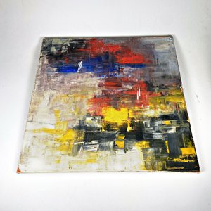Lote siguiente: Cuadro Abstracto al Óleo 60x60 cm
