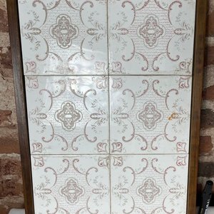 Bandeja de Madera con Azulejos Decorativos - imagen 1