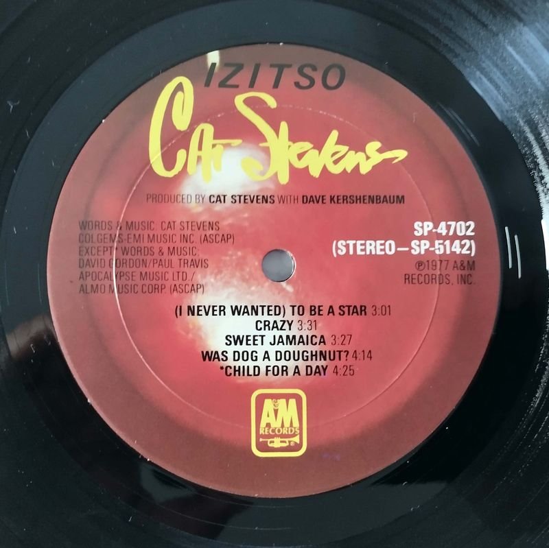 Vinilo de Cat Stevens - Izitso (1977) - imagen 8