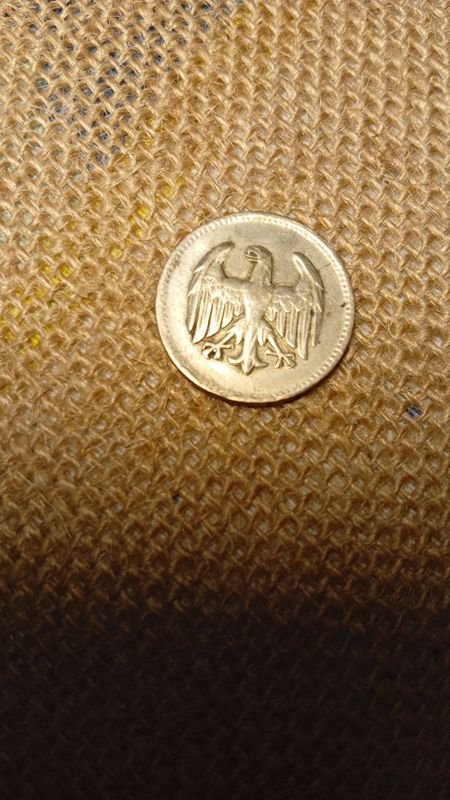 Moneda de 1 Mark Alemán Plata 1924 - imagen 1