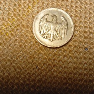 Moneda de 1 Mark Alemán Plata 1924 - imagen 1