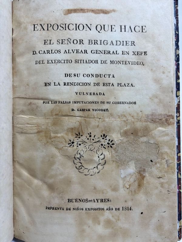 Exposición que hace el Señor Brigadier - Buenos Aires 1814 - imagen 3
