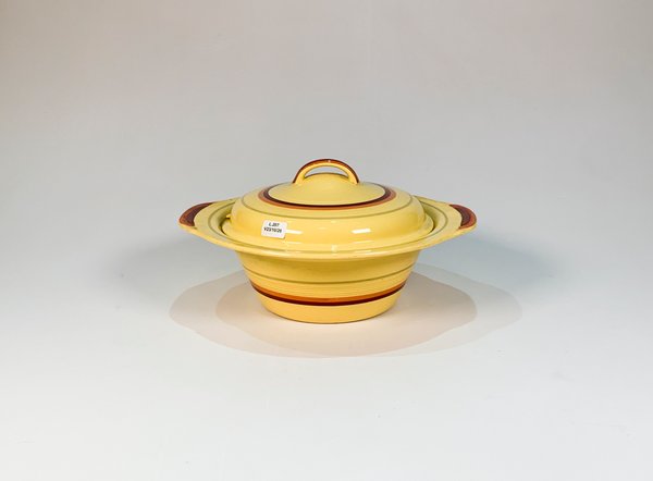 Sopera de Losa Inglesa Wood's Ware Jasmine Beige con Guarda Rosada - imagen 1