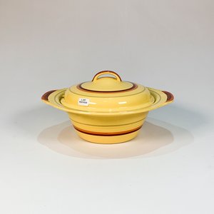 Lote siguiente: Sopera de Losa Inglesa Wood's Ware Jasmine Beige con Guarda Rosada