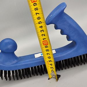 Cepillo de Alambre Tipo Carpintero Mango Azul Plástico 25 cm - imagen 6