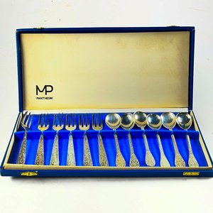 Estuche con 12 Piezas de Cubiertos para Postre "Pantheon" - imagen 2