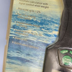 Balanza Digital Colgante para Pesca hasta 25 kg, Modelo EHS-046B - imagen 5