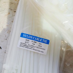 10 Paquetes de 100 Precintos Plásticos Nylon Cable Tie 5x200 mm - imagen 3