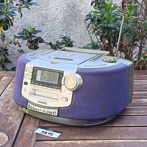 Radio Grabador Casio ZD-1 - Reproductor de CD - imagen 4
