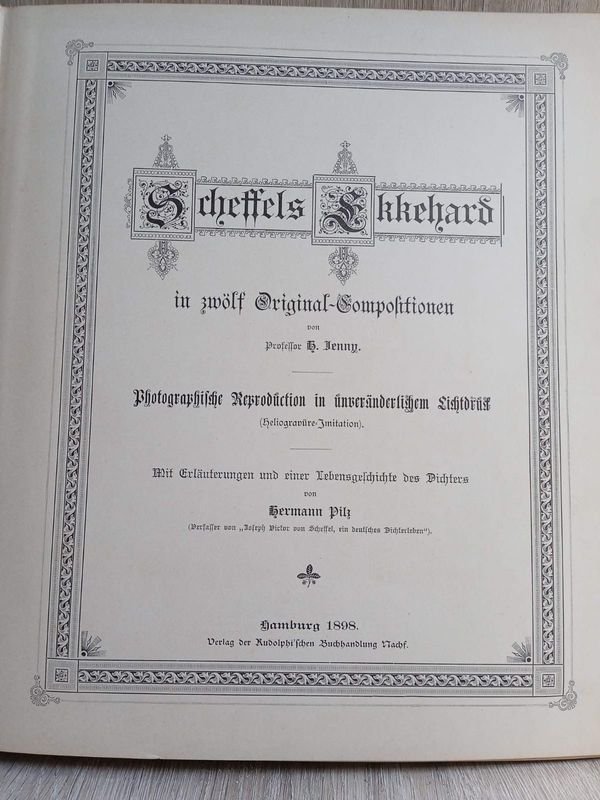 Lote siguiente: Libro fotográfico alemán de 1898