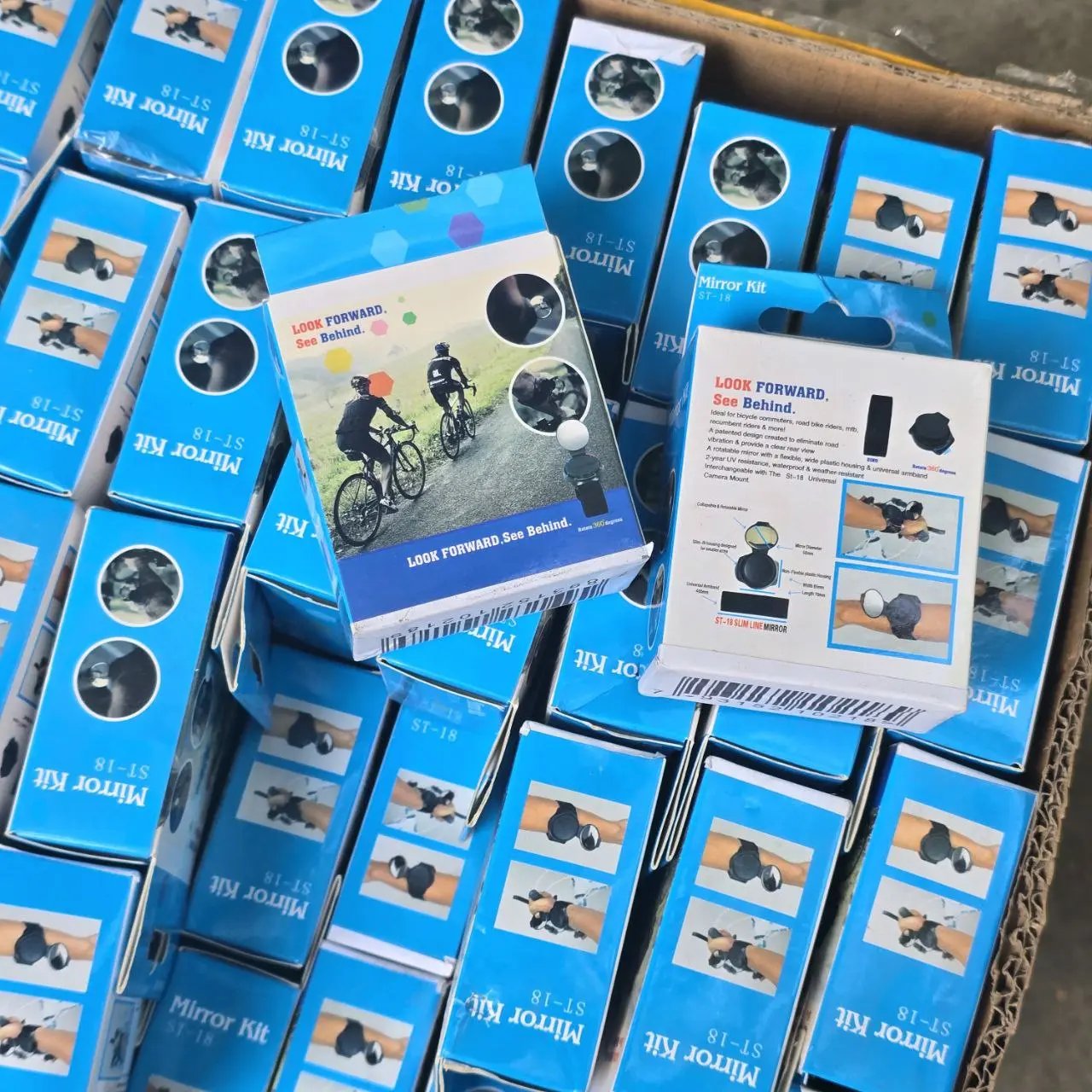 Kit de espejos de mano con caja y accesorios - imagen 1