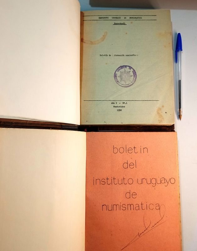 Boletines del Instituto Uruguayo de Numismática: Volúmenes I y II (1958-1973)