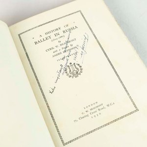 Historia del Ballet en Rusia (1613-1881) por Cyril Beaumont, Tapa Dura - imagen 2