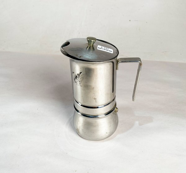 Cafetera Italiana Metálica Vintage