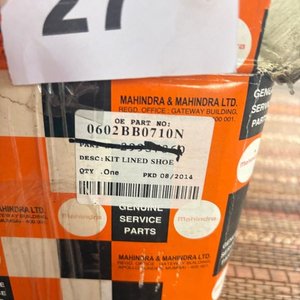 Juego de Zapatas de Freno Mahindra Originales - imagen 4