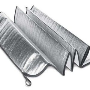 Parasol Plegable para Auto Plateado - imagen 2