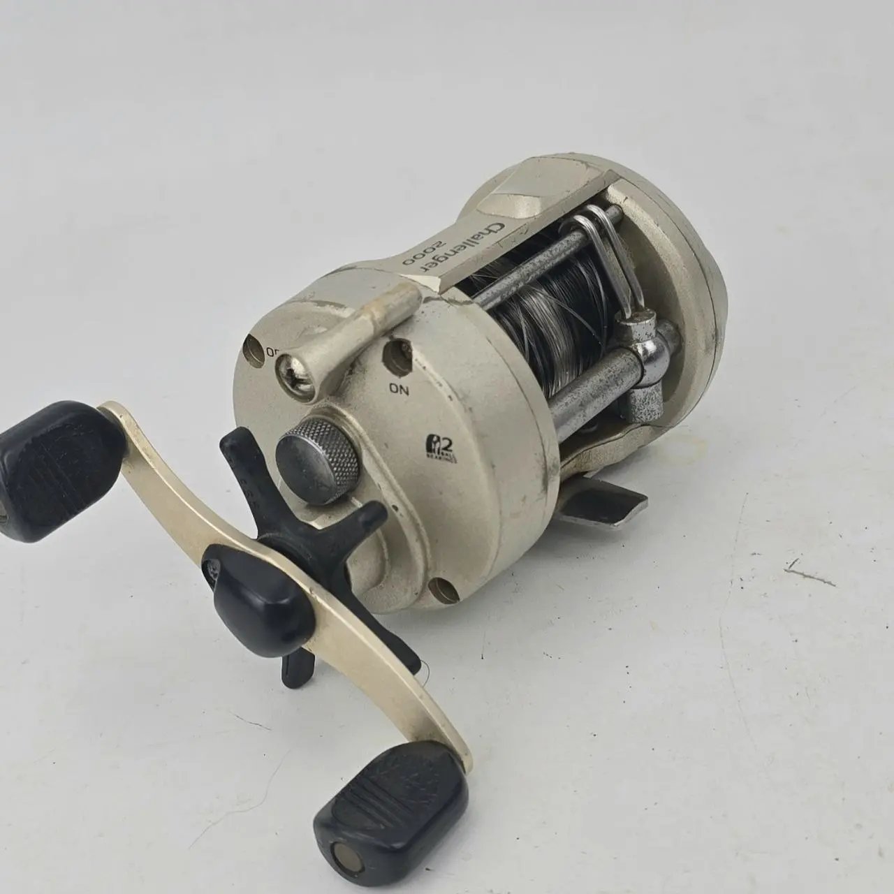 Reel Rotativo de Pesca Challenger 2000 Plateado