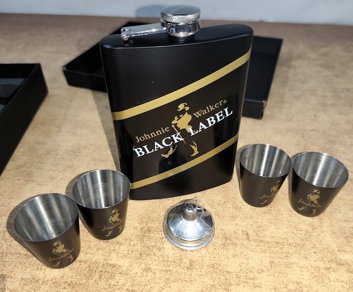 Johnnie Walker Black Label 4 Shot Set - Nuevo y en Caja - imagen 4