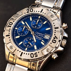 Reloj Caravelle by Bulova Cronógrafo Esfera Azul Acero C980269 - imagen 3